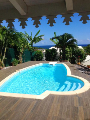 Villa de 4 chambres a Le Diamant a 600 m de la plage avec piscine privee jardin clos et wifi